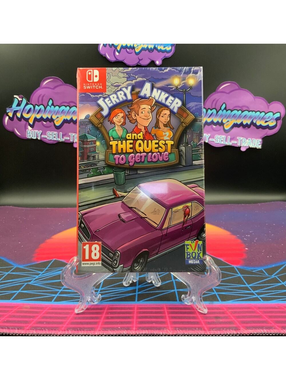 Jerry Anker and The Quest to Get Love (Nintendo Switch, 2023) New